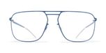 Mykita Mondo Lunettes de vue unisexe bleu pilote 57mm