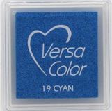 Tsukineko Stempelkussen cyan mini Versacolor