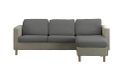 Estoralis Sumatra Stoelhoes en rugleuning voor bank en stoel bi-elastisch super elastische stof C-10 parelgrijs maat XL
