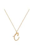 Kate Spade New York ONE IN A MILLION Initial hanger, Goud