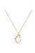 Kate Spade New York ONE IN A MILLION Initial hanger, Goud