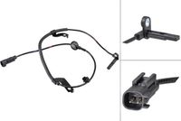 A.B.S. Capteur de vitesse de roue actif 895 mm Câble pour MITSUBISHI ECLIPSE