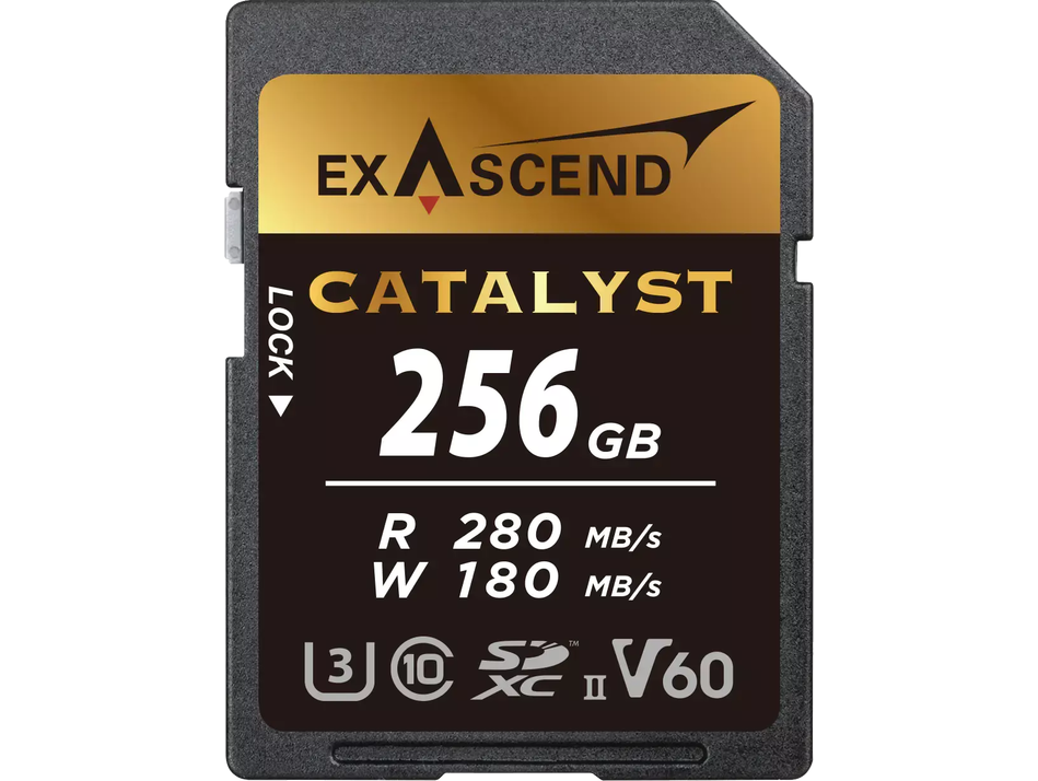 Exascend Exascend Catalyst UHS-II SD Card (V60) 256GB