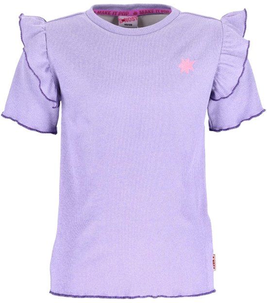B.Nosy Y603-5431 Meisjes T-shirt lila - Maat 98