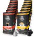 Crema Nespresso-Compatibele Koffiecapsules Crema en Espresso Pack, Intensiteit 5/5, 12 x 10 Capsules (120 Stuks)