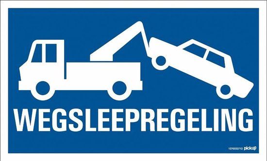 Pickup Bord 33x22 cm - Wegsleepzone wegsleepregeling