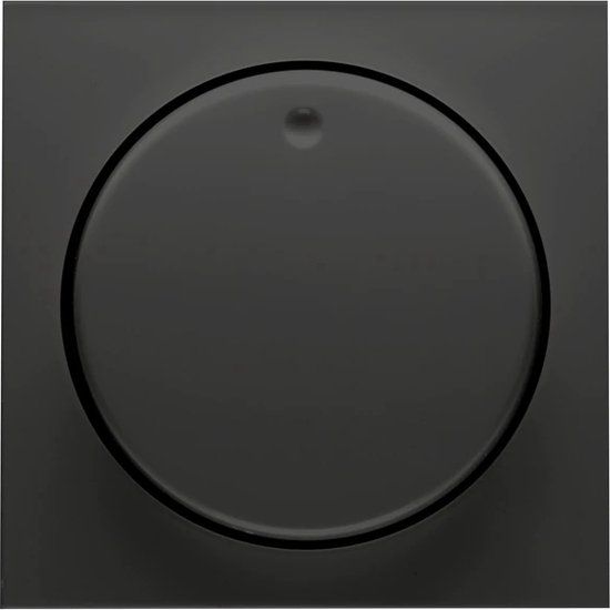 Enzo PEHA BADORA draaiknop dimmer Mat zwart D 11.810.193 HR