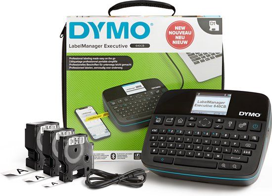 DYMO LabelManager Executive 640 CB draagbare labelprinterkit