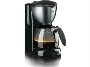 Braun KF570/1 - Filter Coffee Machine - Black/Stainless Steel