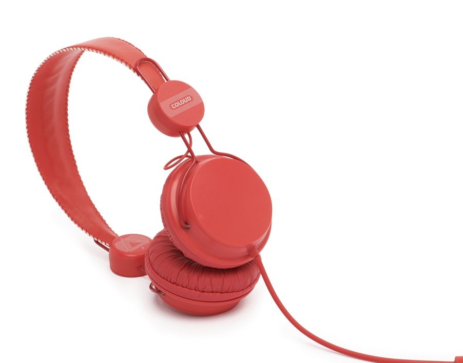 Coloud Colors - Hoofdtelefoon - Rood