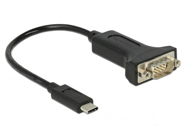 DeLOCK 63908 - Adapterkabel - Zwart - 0,15 m