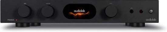 Audiolab 7000A - Ge&#239;ntegreerde Versterker - Opticaal &amp; Coax uitgang - Phono – Zwart