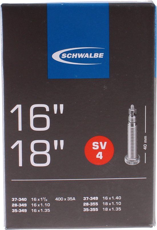 Schwalbe Binnenband SV4 16-18 / 28/37-340/355 - 40mm ventiel
