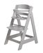 roba Sit Up III, chaise haute, chaise enfant évolutive de chaise bébé à chaise enfant, bois, taupe, 1 pièce (pack de 1)