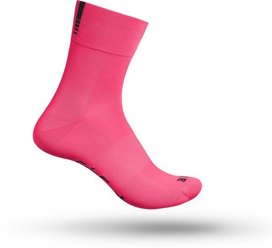 GripGrab Lightweight SL Fietssokken - Fluo Roze - Maat L (44-47)
