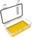 PELI M60 Micro Case – Compacte case voor waardevolle apparatuur en compacte tools; Waterdicht, stofdicht en schokbestendig; Volume 2 liter; Kleur: GEEL/TRANSPARANT