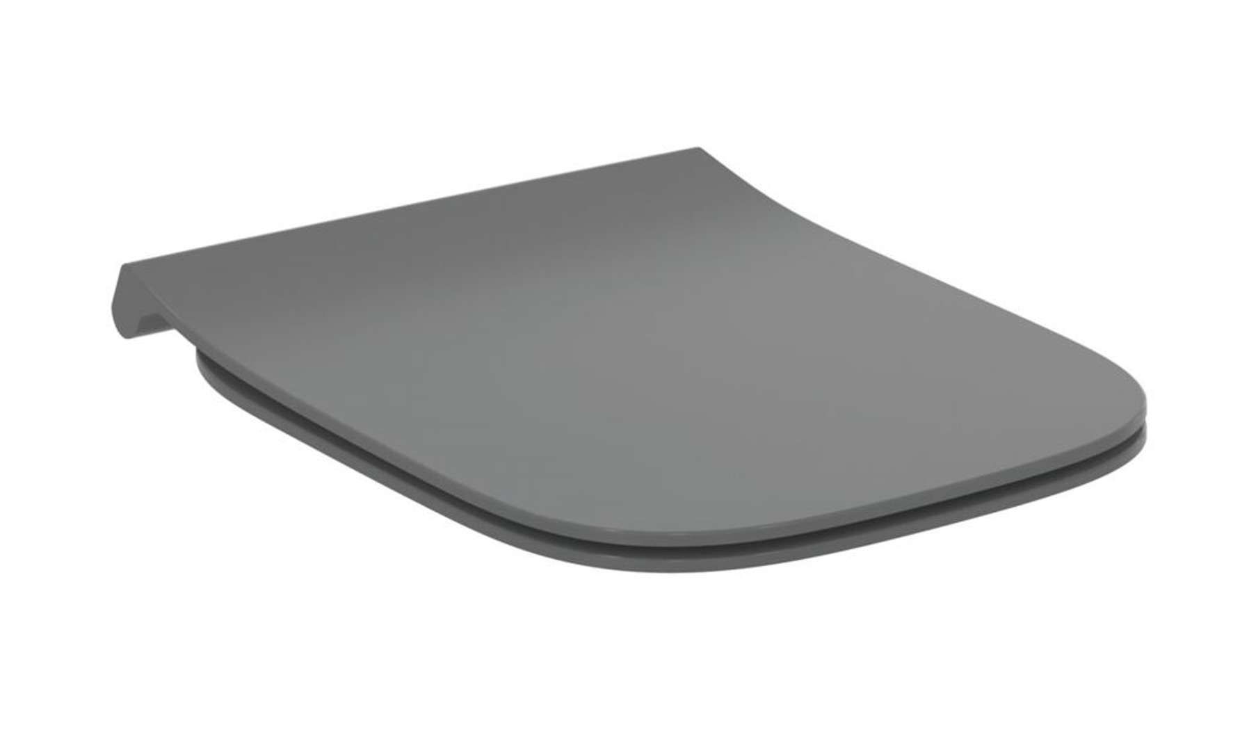 Ideal Standard i.Life B - Toiletzitting - SoftClose - glanzend grijs - T500358