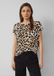 s.Oliver Zacht jersey shirt met leoprint