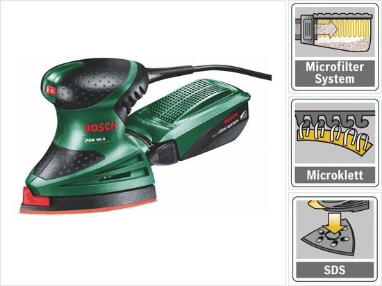 Bosch PSM 160 A Multischuurmachine