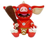 Sanei Boeki Zelda: adem van de Wilde BOTW Bokoburin (S) gevuld hoogte 21cm