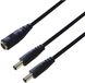 BKL Electronic DC-verdeler Laagspanningsstekker - DC-koppeling 5.5 mm 2.5 mm 0.30 m 1 stuk(s) Single