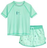 PLAYSHOES UV-bescherming navy / mintgroen / rosa
