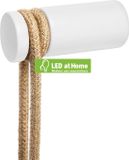 Creative Cables Rolé Houten Kabelwartel Wandbevestiging Goud