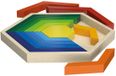Playtive Jeu de construction arc-en-ciel - 14 pièces - en bois