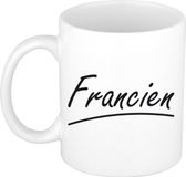 Bellatio Decorations Francien Naam koffiemok - wit