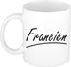 Bellatio Decorations Francien Naam koffiemok - wit