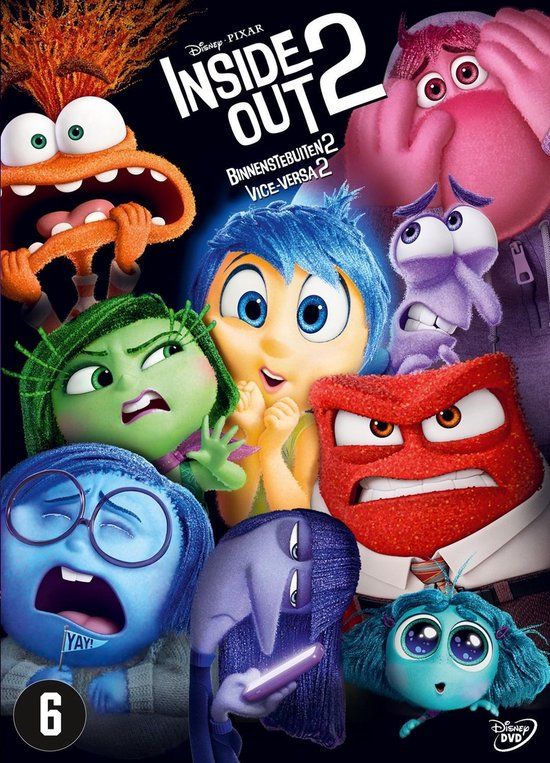 Inside Out 2 (Binnenstebuiten 2) (DVD) - Standard Edition