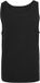 Build your Brand Jersey Big Tank BY003 - Black - 4XL
