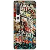 Xiaomi Bedrukt siliconen hoesje compatibel met Xiaomi Mi 10, Xiaomi Mi 10 Pro Graffiti 1