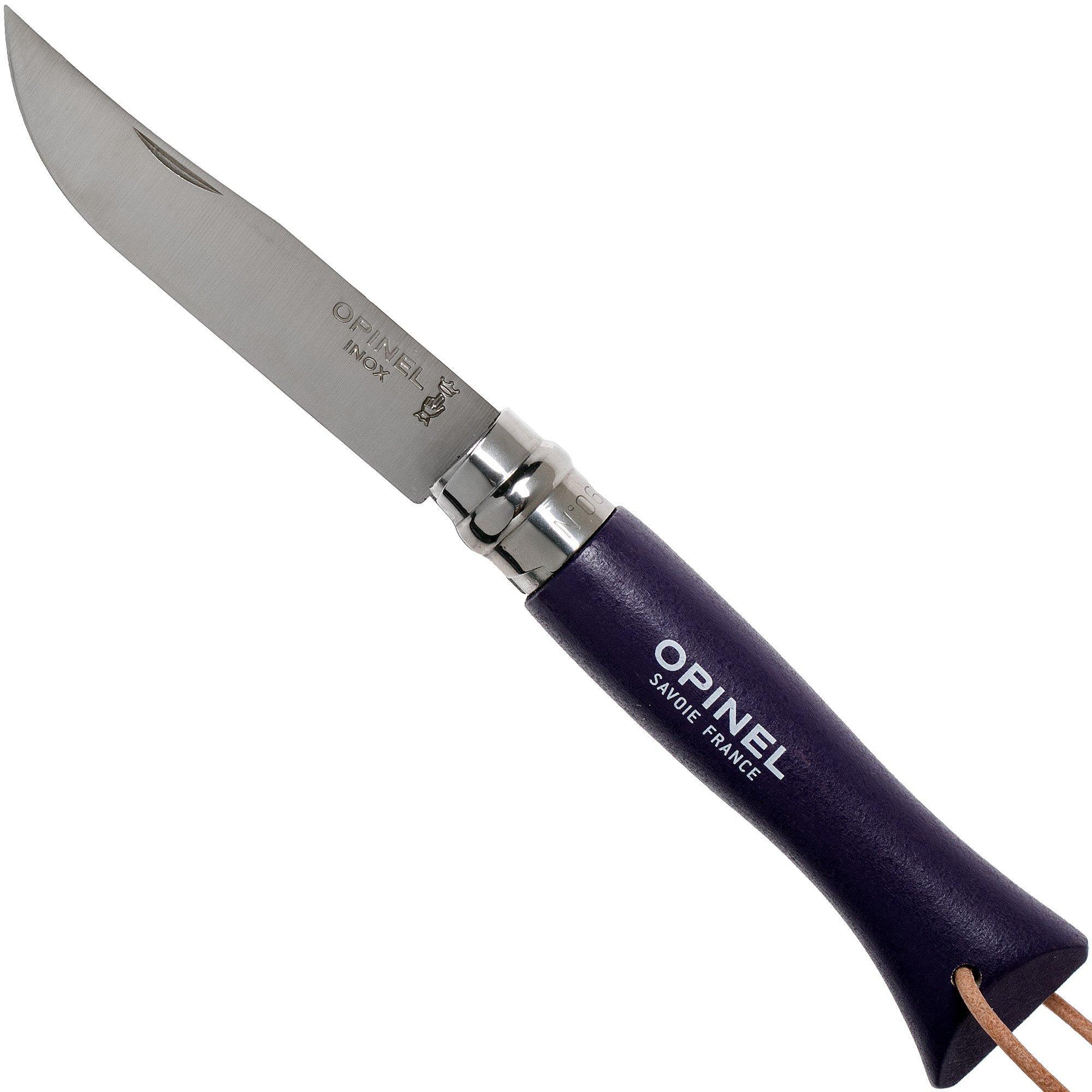 Opinel zakmes Trekking No. 06RV zakmes, Grey Violet