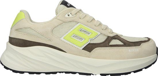 Blackstone FLINT MOSS DG531 Oyster White Runner Sneaker Heren Beige Maat 48