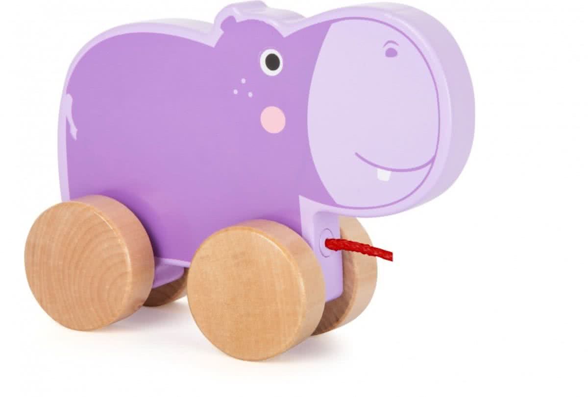 Small Foot Trekdier Nijlpaard Paars