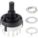 TRU COMPONENTS TC-9415596 SR26A4-2X6-18F20 Interrupteur rotatif 250 V 150 mA 12 x 30 ° 1 pièce