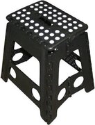 Benson Opvouwbare Kruk - handig opvouwbaar - tot 120 kg - zwart/wit