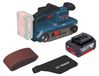 Bosch GBS 18V-75 ponceuse à bande sur batterie 18 V 76 x 533 mm sans balais + 1x batterie 4,0 Ah - sans chargeur
