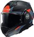 LS2 FF901 Advant X Oblivion Mat Zwart Titanium Systeemhelm - Helm
