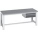 BOTT Werkbank met frame Cubio lino - 1 lade - 2 m