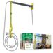 Barkan 61 cm lange EV oplaadkabel wandmontagearm, 5 jaar garantie, outdoor/outdoor weerbestendig en waterdicht, voor E-auto EV/PHEV/elektrische autokabel