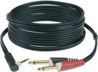 Klotz AY5A0300 3m 3.5mm Jack Hoekkabel Zwart