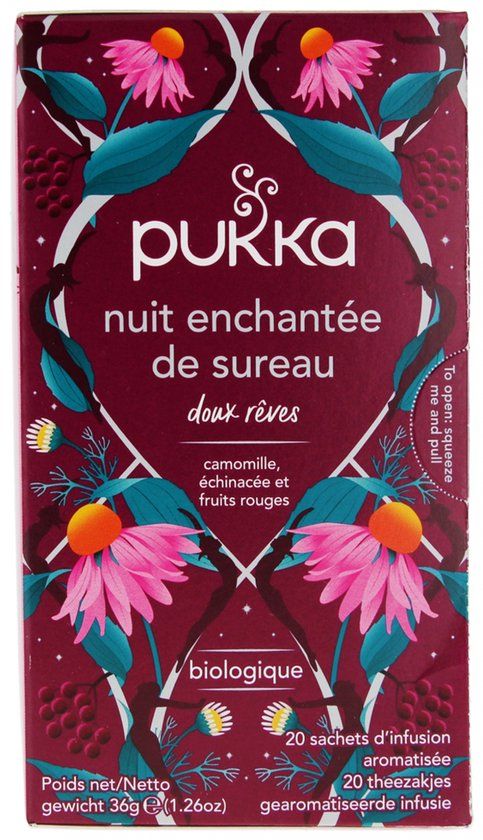 Pukka Biologische Thee Nighttime Berry - 20 stuks