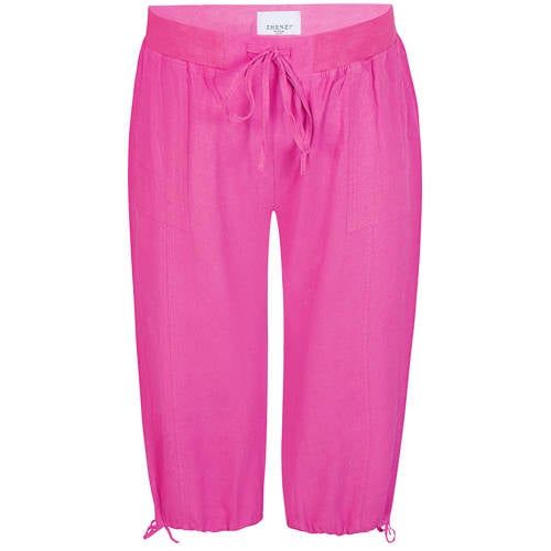 Zhenzi Straight Regular Waist Broek Roze