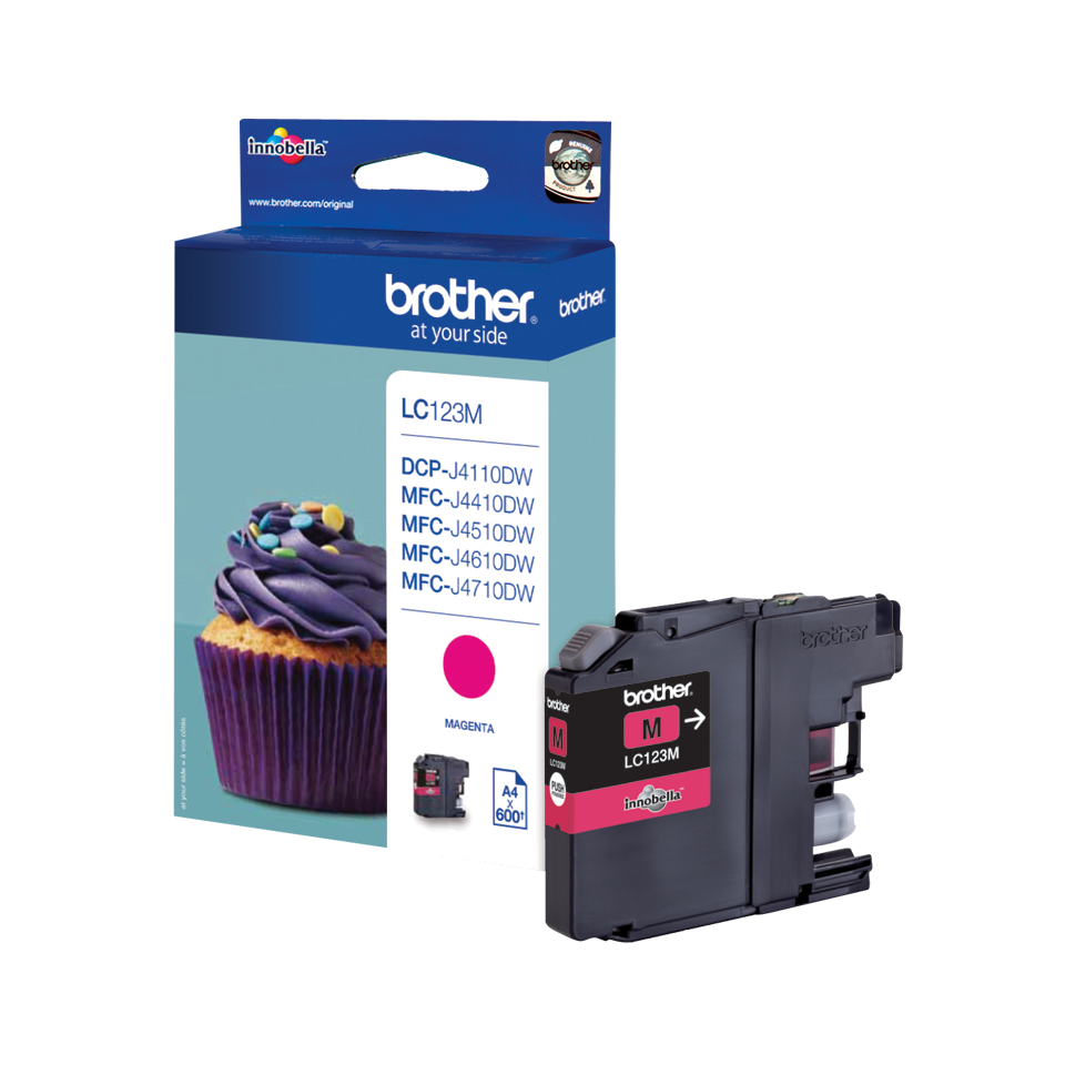 Brother LC-123M single pack / magenta