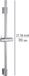 Merkloos Wenko Classic Shower Rod Stainless Steel 70 cm Silver