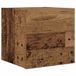 VidaXL TV-wandmeubel 30,5x30x30 cm oud houtkleurig