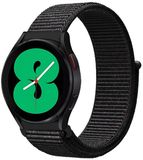 By Qubix Qubix - Sport Loop nylon bandje - Zwart gemêleerd - Geschikt voor Xiaomi Redmi Watch 5 Active / Redmi Watch 5 Lite