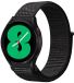 By Qubix Qubix - Sport Loop nylon bandje - Zwart gemêleerd - Geschikt voor Xiaomi Redmi Watch 5 Active / Redmi Watch 5 Lite